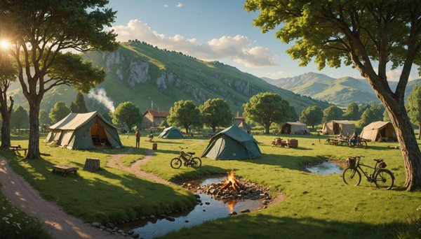 Louez un mobil-home confortable au cœur du périgord