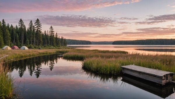 Observer la faune et la flore autour du lac de pareloup avec le camping le caussanel